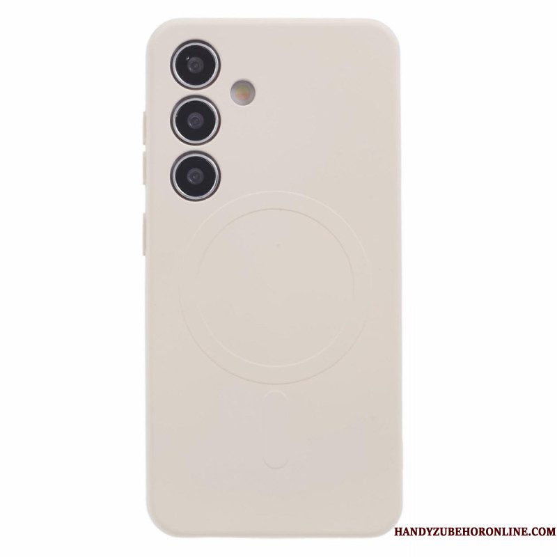 Cover Hoesje Samsung Galaxy S25 5g Telefoonhoesje Magsafe-compatibel Siliconen