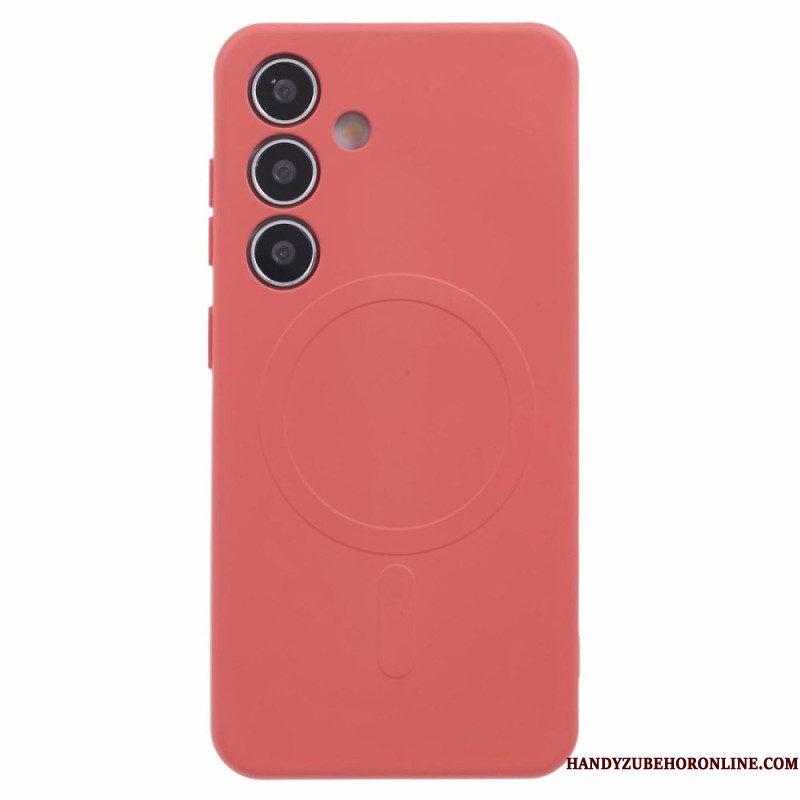 Cover Hoesje Samsung Galaxy S25 5g Telefoonhoesje Magsafe-compatibel Siliconen