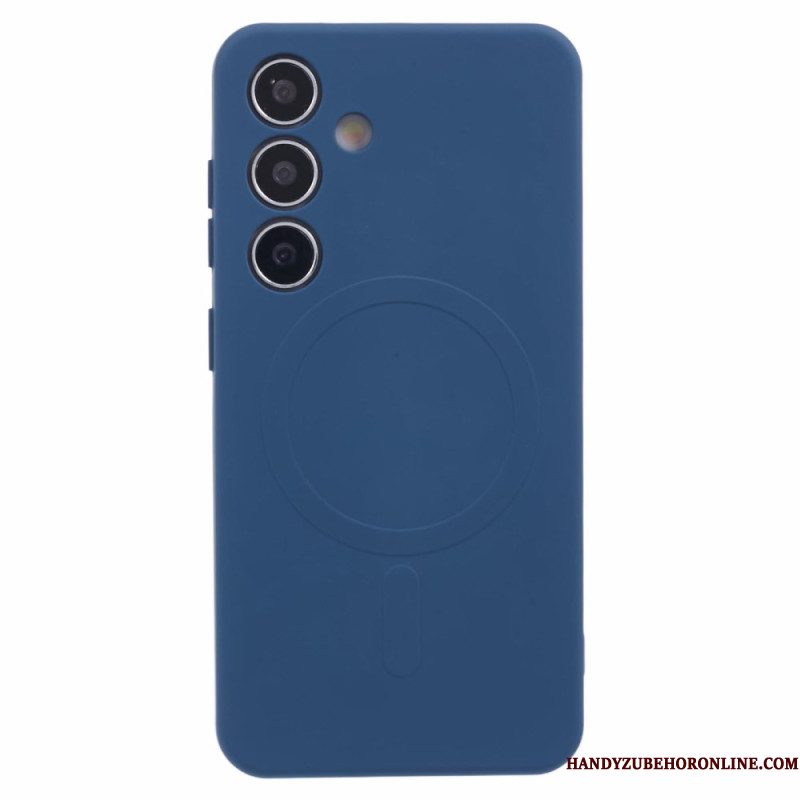 Cover Hoesje Samsung Galaxy S25 5g Telefoonhoesje Magsafe-compatibel Siliconen