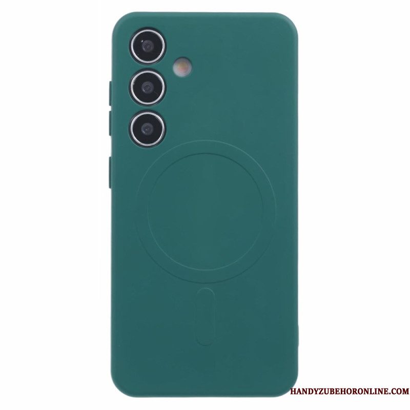 Cover Hoesje Samsung Galaxy S25 5g Telefoonhoesje Magsafe-compatibel Siliconen