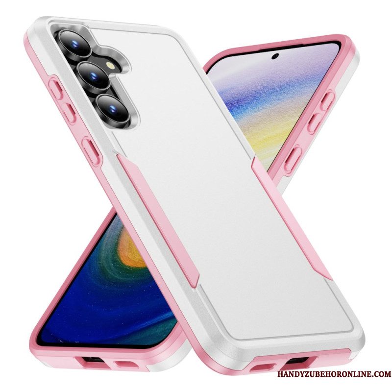 Cover Hoesje Samsung Galaxy S25 Fe Telefoonhoesje Metaaleffect