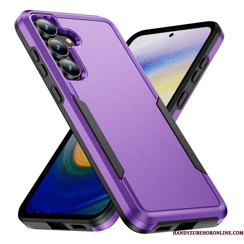 Cover Hoesje Samsung Galaxy S25 Fe Telefoonhoesje Metaaleffect