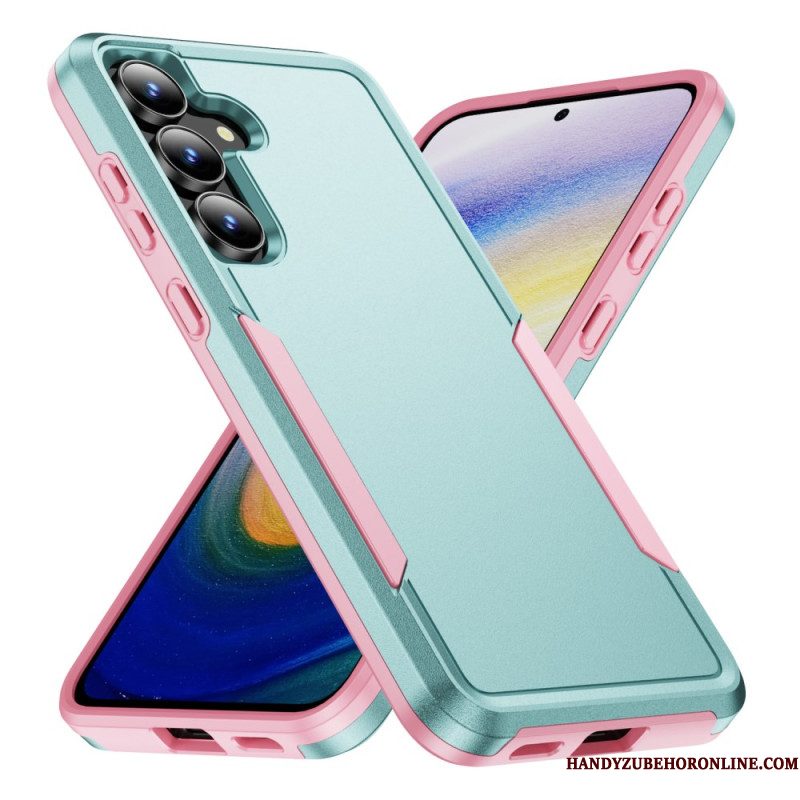 Cover Hoesje Samsung Galaxy S25 Fe Telefoonhoesje Metaaleffect