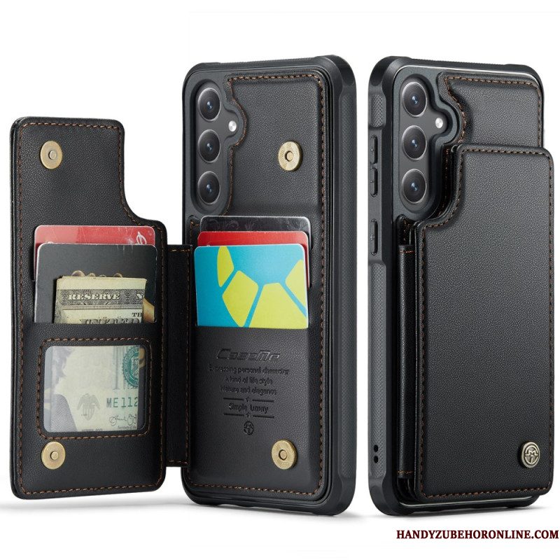 Cover Hoesje Samsung Galaxy S25 Fe Telefoonhoesje Portemonnee Met Rfid-vergrendeling
