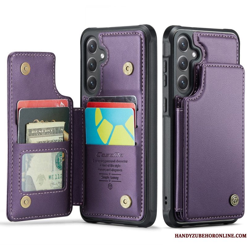 Cover Hoesje Samsung Galaxy S25 Fe Telefoonhoesje Portemonnee Met Rfid-vergrendeling