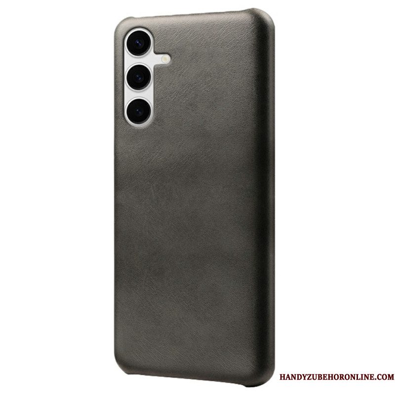 Cover Hoesje Samsung Galaxy S25 Plus 5g Telefoonhoesje Leer-effect