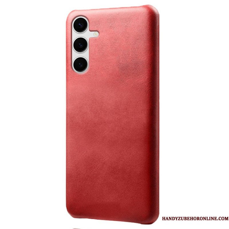 Cover Hoesje Samsung Galaxy S25 Plus 5g Telefoonhoesje Leer-effect
