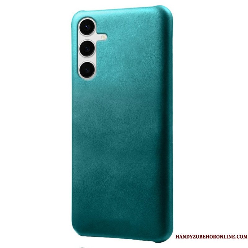 Cover Hoesje Samsung Galaxy S25 Plus 5g Telefoonhoesje Leer-effect