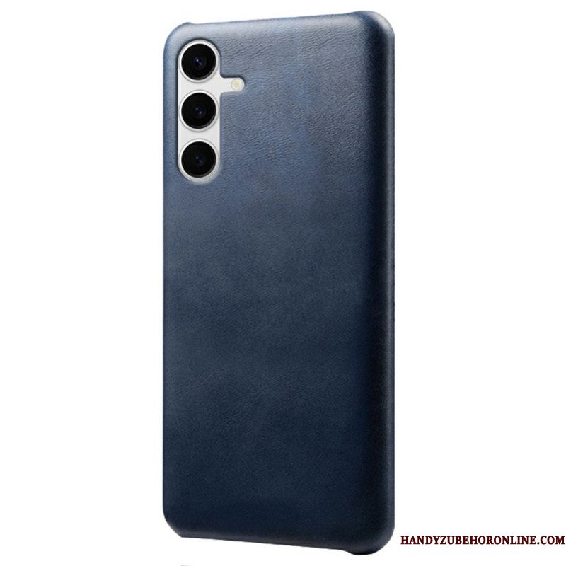 Cover Hoesje Samsung Galaxy S25 Plus 5g Telefoonhoesje Leer-effect