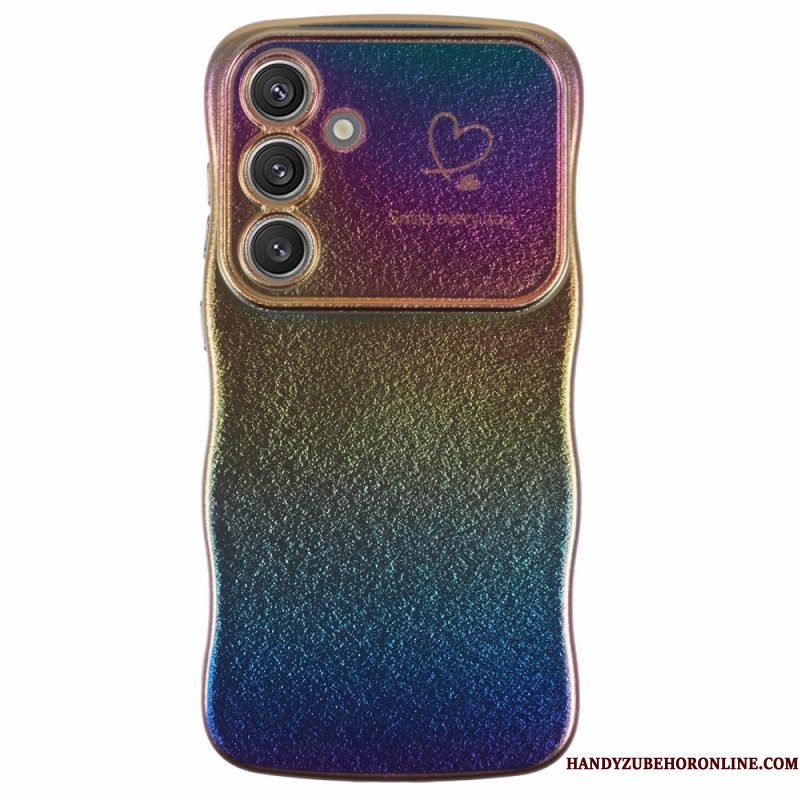 Cover Hoesje Samsung Galaxy S25 Plus 5g Telefoonhoesje Zijdeachtige Kleurovergang