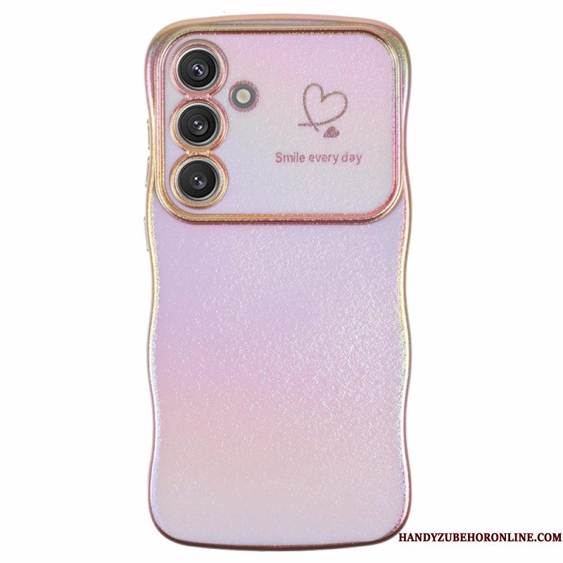 Cover Hoesje Samsung Galaxy S25 Plus 5g Telefoonhoesje Zijdeachtige Kleurovergang