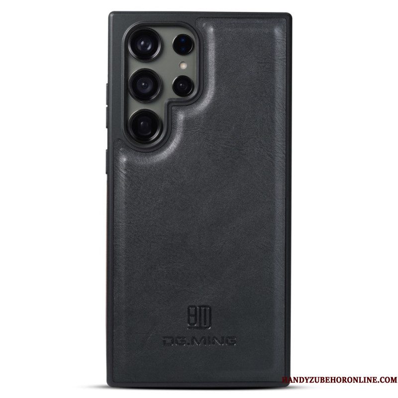 Cover Hoesje Samsung Galaxy S25 Ultra 5g Telefoonhoesje Dg.ming Leerstijl
