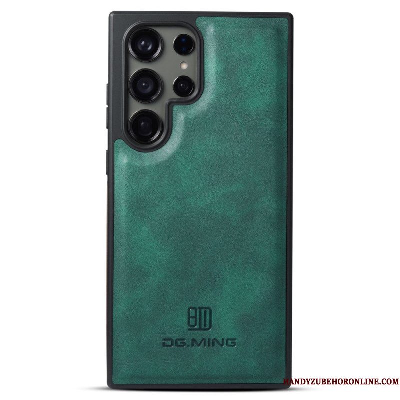 Cover Hoesje Samsung Galaxy S25 Ultra 5g Telefoonhoesje Dg.ming Leerstijl