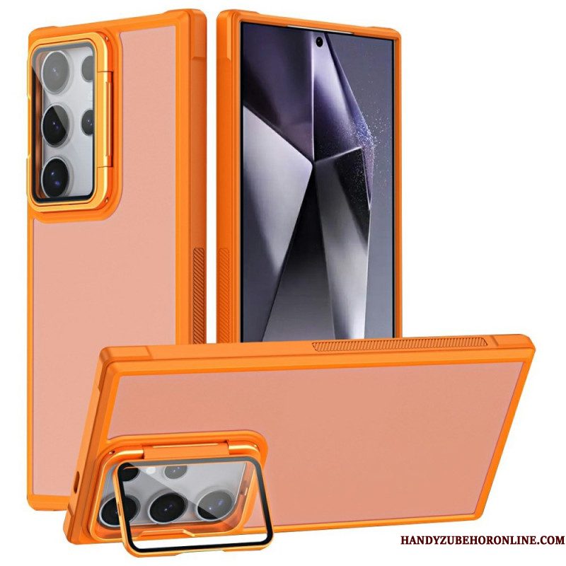 Cover Hoesje Samsung Galaxy S25 Ultra 5g Telefoonhoesje Lensbeschermer En Standaard