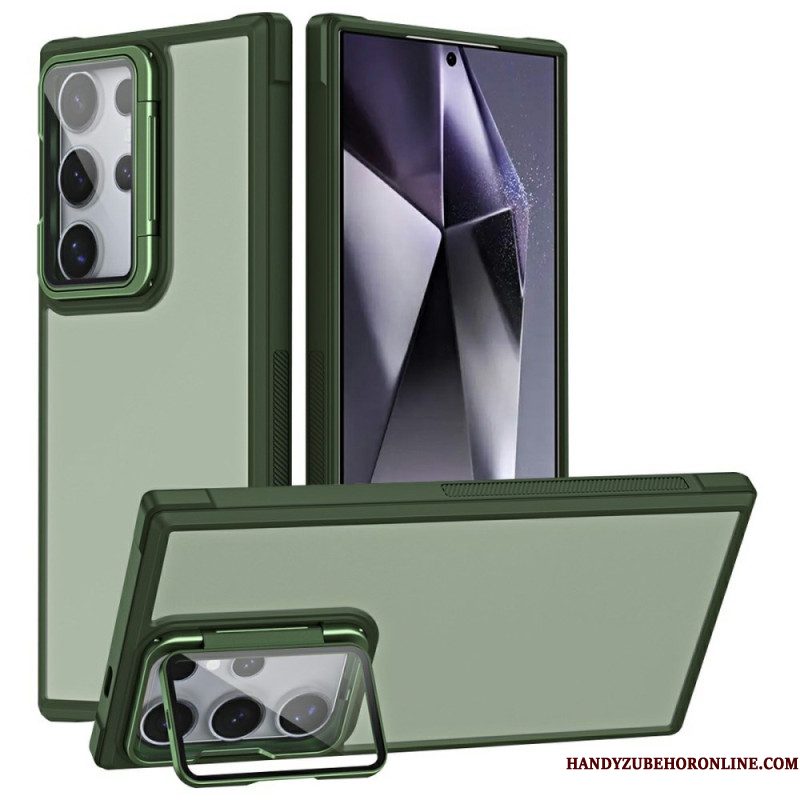 Cover Hoesje Samsung Galaxy S25 Ultra 5g Telefoonhoesje Lensbeschermer En Standaard