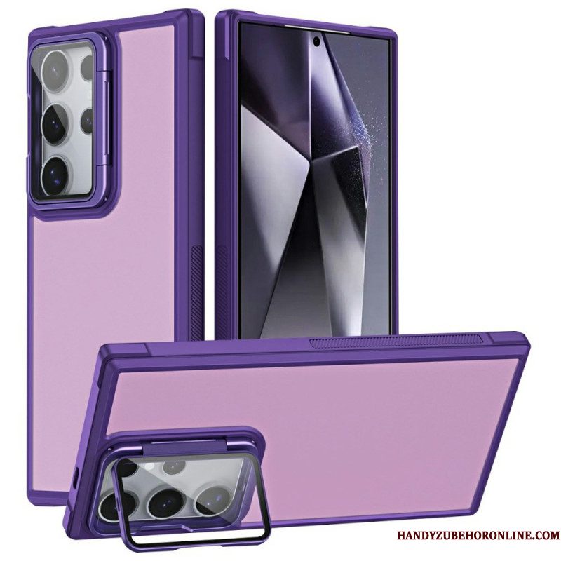 Cover Hoesje Samsung Galaxy S25 Ultra 5g Telefoonhoesje Lensbeschermer En Standaard