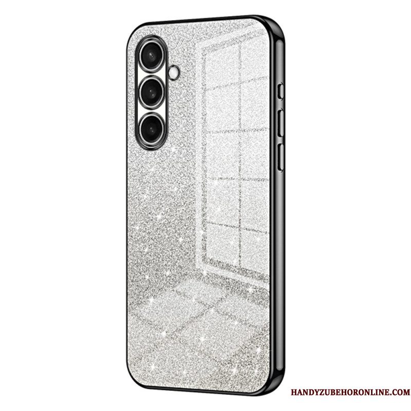 Cover Hoesje Samsung Galaxy S26 Plus Telefoonhoesje Gradiëntglitter