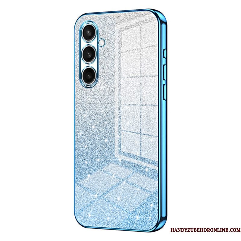 Cover Hoesje Samsung Galaxy S26 Plus Telefoonhoesje Gradiëntglitter