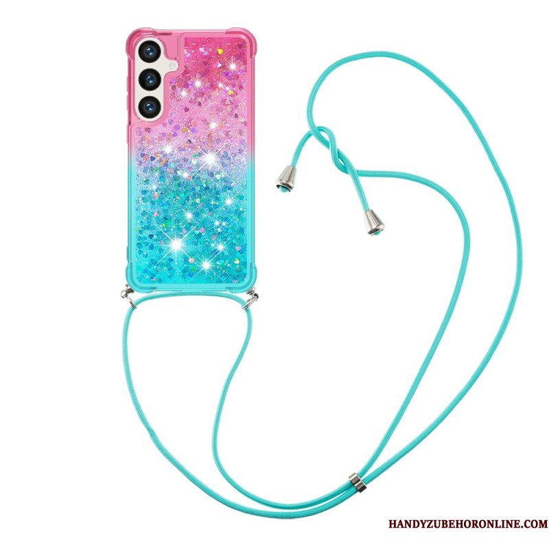 Cover Hoesje Samsung Galaxy S26 Telefoonhoesje Gradient Pailletten