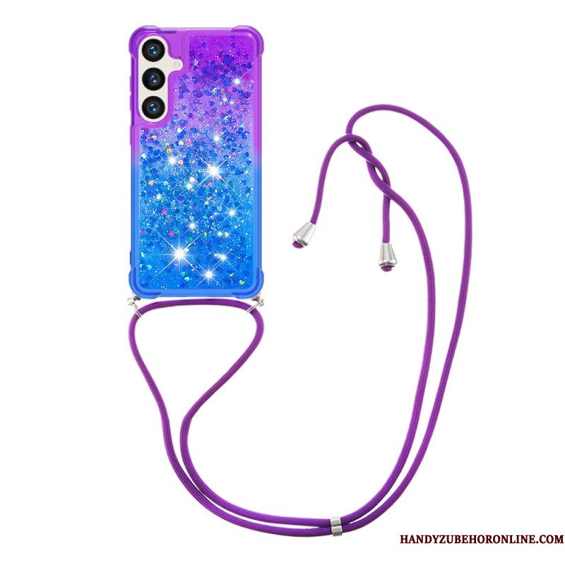 Cover Hoesje Samsung Galaxy S26 Telefoonhoesje Gradient Pailletten