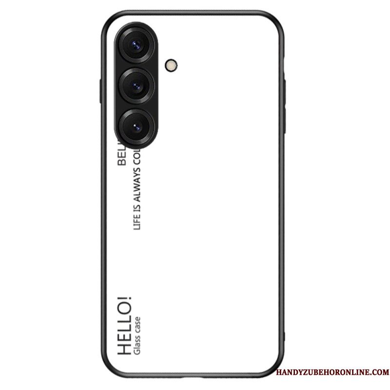 Cover Hoesje Samsung Galaxy S26 Telefoonhoesje Hello Gehard Glas