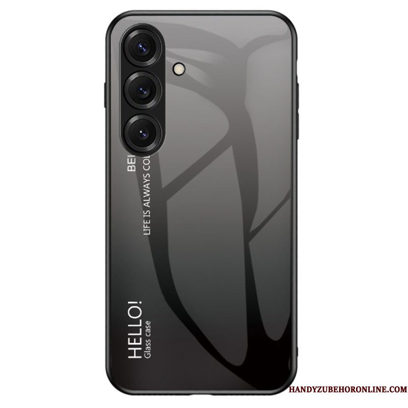 Cover Hoesje Samsung Galaxy S26 Telefoonhoesje Hello Gehard Glas