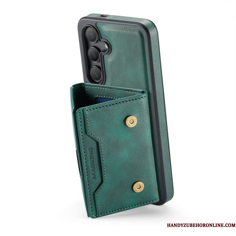 Cover Hoesje Samsung Galaxy S26 Telefoonhoesje Magking Magnetische Portemonnee