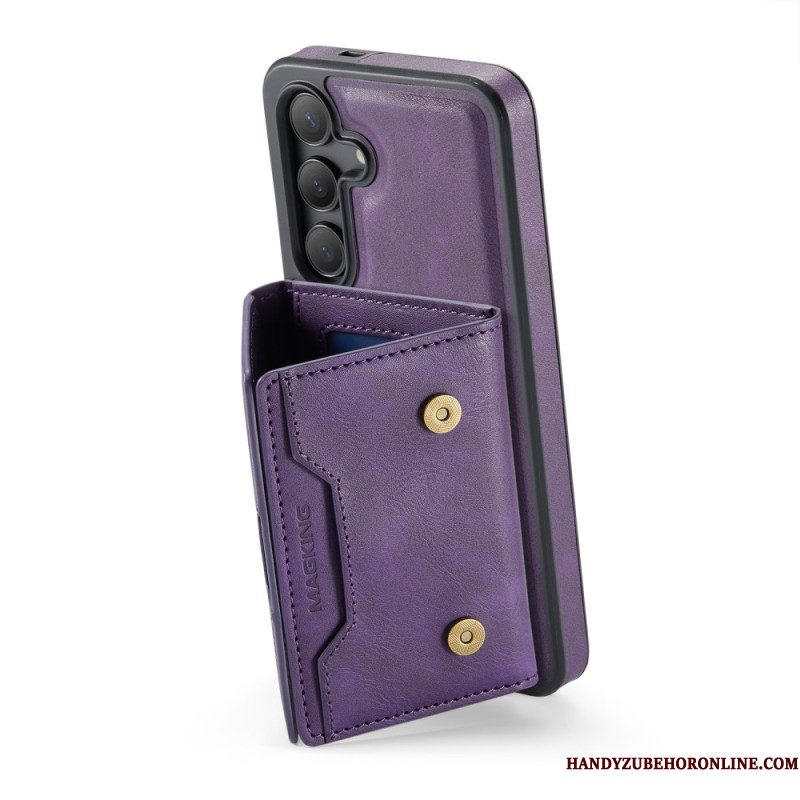Cover Hoesje Samsung Galaxy S26 Telefoonhoesje Magking Magnetische Portemonnee
