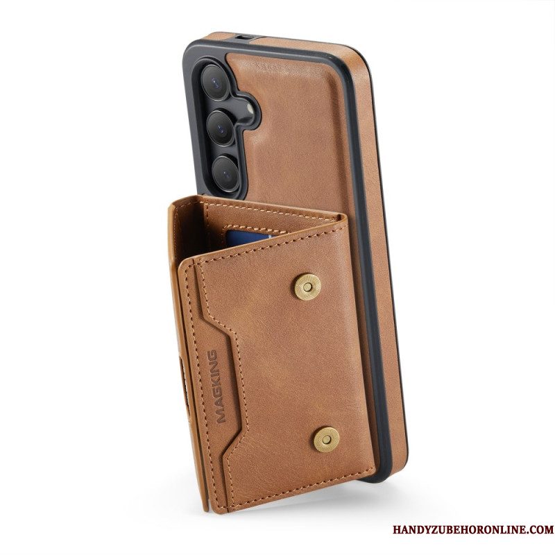 Cover Hoesje Samsung Galaxy S26 Telefoonhoesje Magking Magnetische Portemonnee