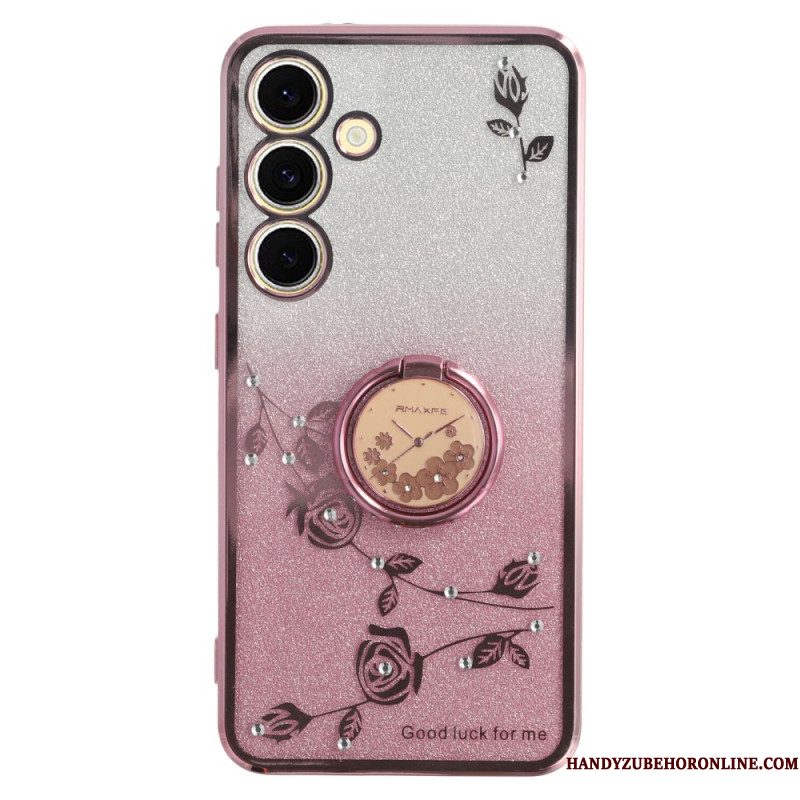 Cover Hoesje Samsung Galaxy S26 Telefoonhoesje Ringhouder Met Pailletten Kadem