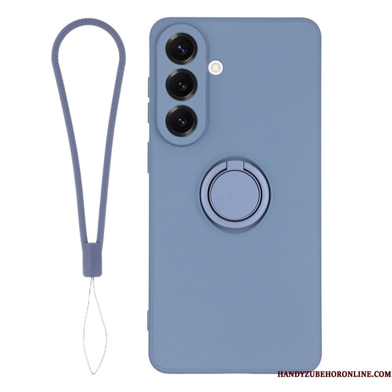 Cover Hoesje Samsung Galaxy S26 Telefoonhoesje Siliconen Bandje