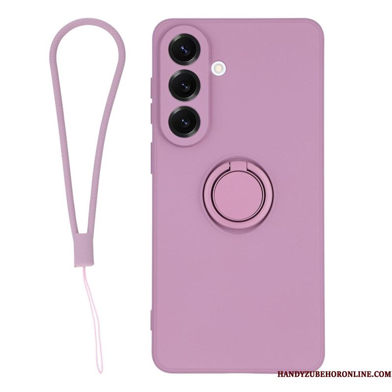 Cover Hoesje Samsung Galaxy S26 Telefoonhoesje Siliconen Bandje