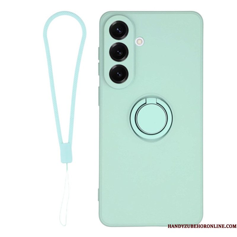 Cover Hoesje Samsung Galaxy S26 Telefoonhoesje Siliconen Bandje