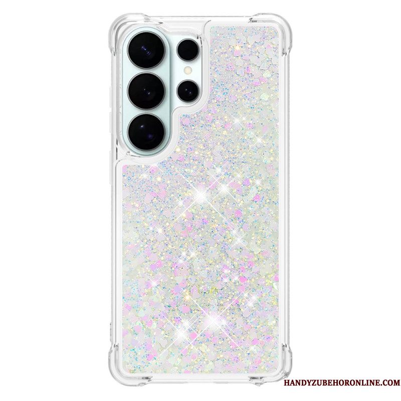Cover Hoesje Samsung Galaxy S26 Ultra Telefoonhoesje Pailletten