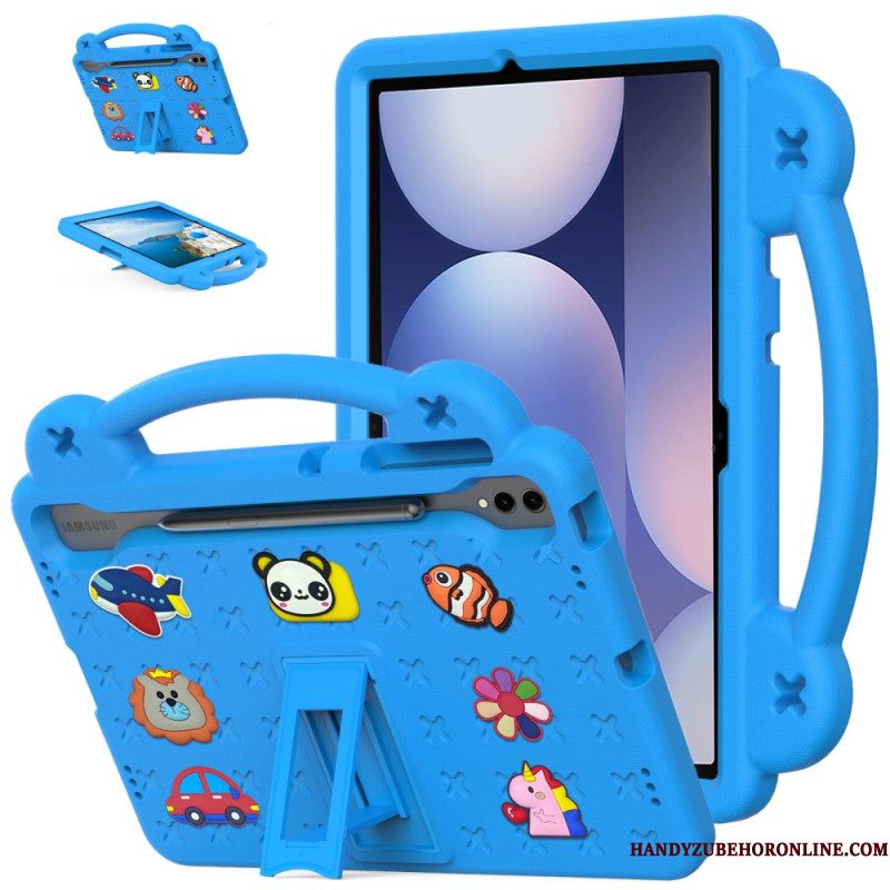 Cover Hoesje Samsung Galaxy Tab S10 Plus Telefoonhoesje Eva Met Cartoondieren