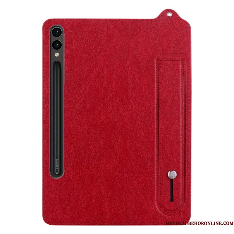 Cover Hoesje Samsung Galaxy Tab S11 Ultra Telefoonhoesje Lederlook Met Handmatige Bevestiging
