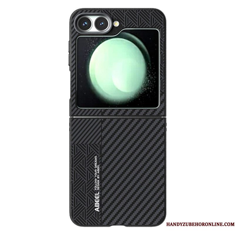 Cover Hoesje Samsung Galaxy Z Flip 7 Fe Telefoonhoesje Abeel-stijl