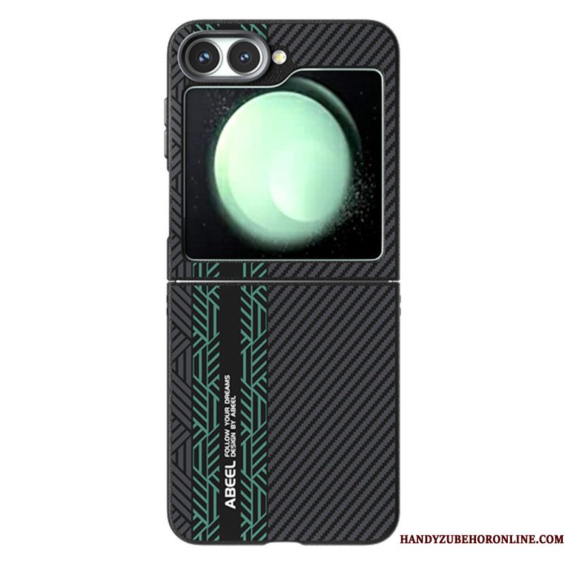 Cover Hoesje Samsung Galaxy Z Flip 7 Fe Telefoonhoesje Abeel-stijl