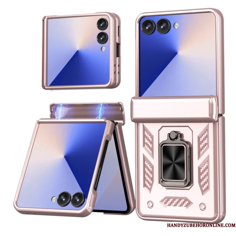 Cover Hoesje Samsung Galaxy Z Flip 7 Telefoonhoesje Duurzame Ring