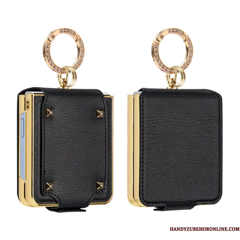Cover Hoesje Samsung Galaxy Z Flip 7 Telefoonhoesje Premium Ring