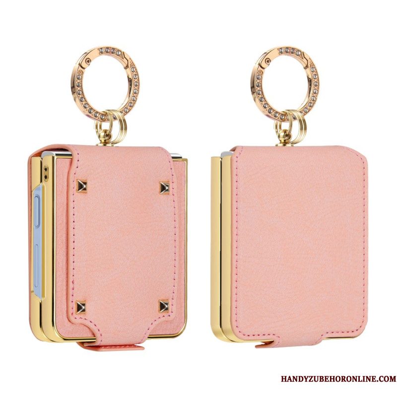 Cover Hoesje Samsung Galaxy Z Flip 7 Telefoonhoesje Premium Ring