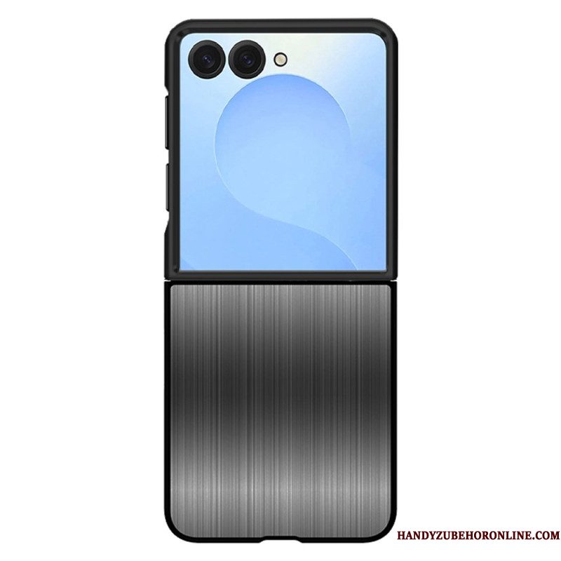 Cover Hoesje Samsung Galaxy Z Flip 7 Telefoonhoesje Roestvrij Staal