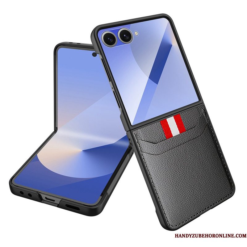 Cover Hoesje Samsung Galaxy Z Flip 7 Telefoonhoesje Zijdezachte Textuur
