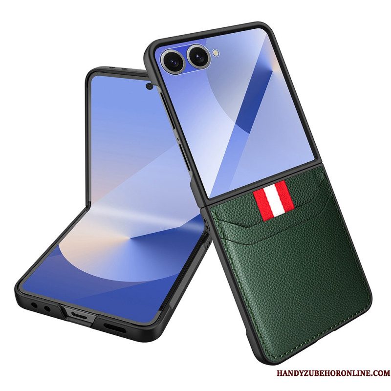 Cover Hoesje Samsung Galaxy Z Flip 7 Telefoonhoesje Zijdezachte Textuur