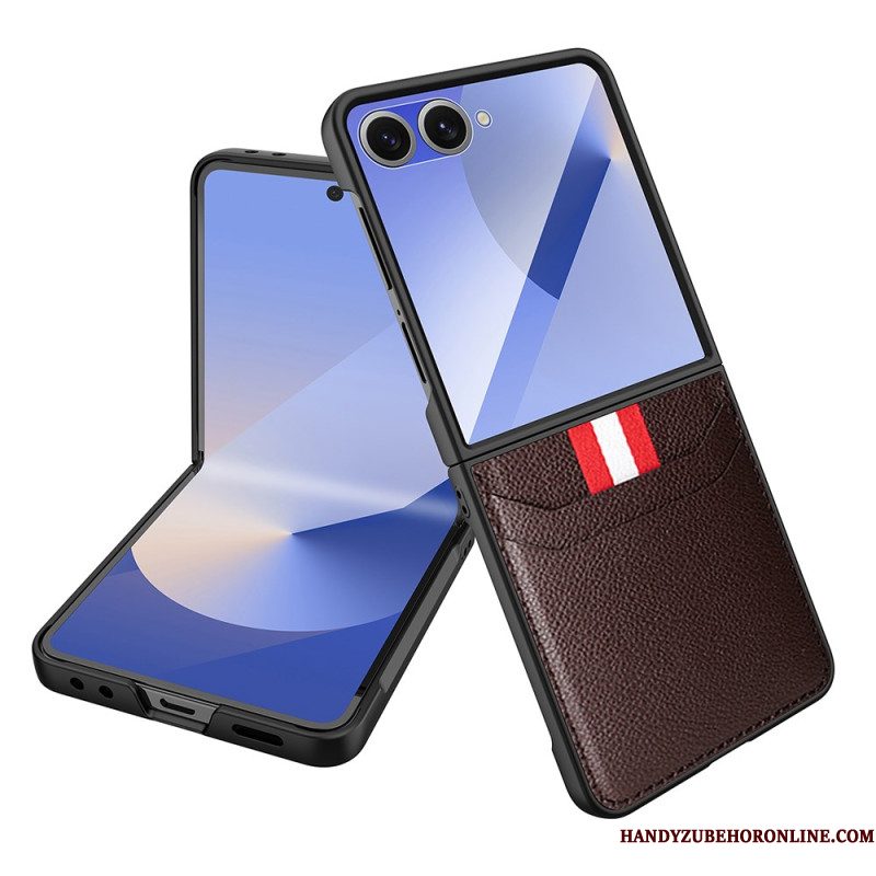 Cover Hoesje Samsung Galaxy Z Flip 7 Telefoonhoesje Zijdezachte Textuur