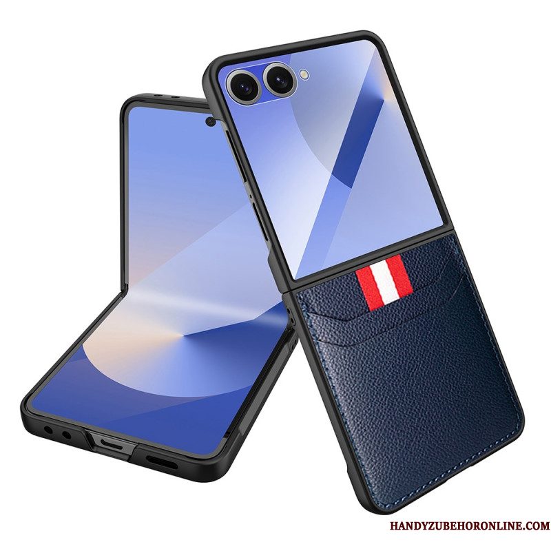 Cover Hoesje Samsung Galaxy Z Flip 7 Telefoonhoesje Zijdezachte Textuur