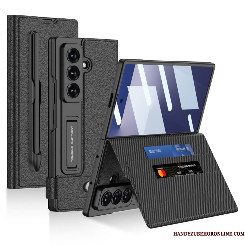 Cover Hoesje Samsung Galaxy Z Fold 7 Telefoonhoesje Gkk Screenprotector En Stylushouder