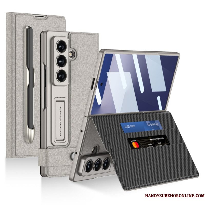 Cover Hoesje Samsung Galaxy Z Fold 7 Telefoonhoesje Gkk Screenprotector En Stylushouder