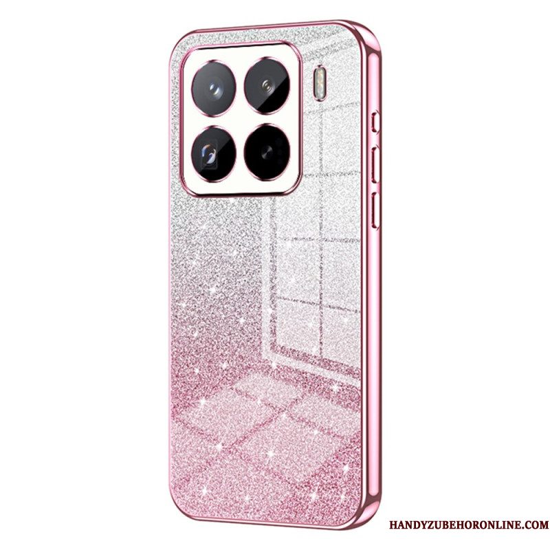 Cover Hoesje Xiaomi 15 Pro Telefoonhoesje Gradiënt Glitter