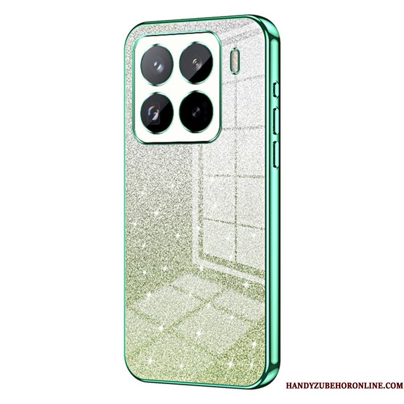 Cover Hoesje Xiaomi 15 Pro Telefoonhoesje Gradiënt Glitter